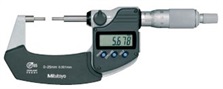 Mikrometr s osazenými doteky 10/3 digitální s krytím IP65 0-25 mm Mitutoyo 2