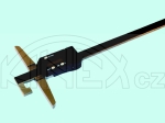 Hloubkoměr posuvný digitální s nosem (monolitní tělo) 150 mm Kinex