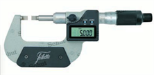 Mikrometr s úzkými měřícími ploškami digitální 75-100 mm