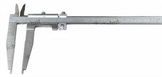 Posuvné měřítko  600/125 mm oboustranné s horními noži pro vnitřní měření Kmitex