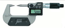 Mikrometr s měřícími hroty digitální 0-25 mm
