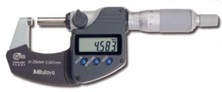 Třmenový mikrometr s rovinnými doteky digitální 50-75 mm IP65 s výstupem dat Mitutoyo