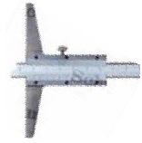 Hloubkoměr posuvný bez nosu 300 mm